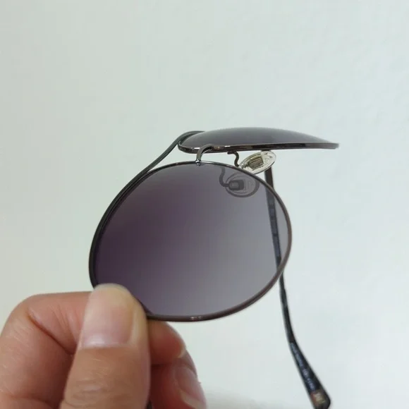 M Missoni Aviator Sunglasses MM 53706 Black Gray luxury  display picture 3